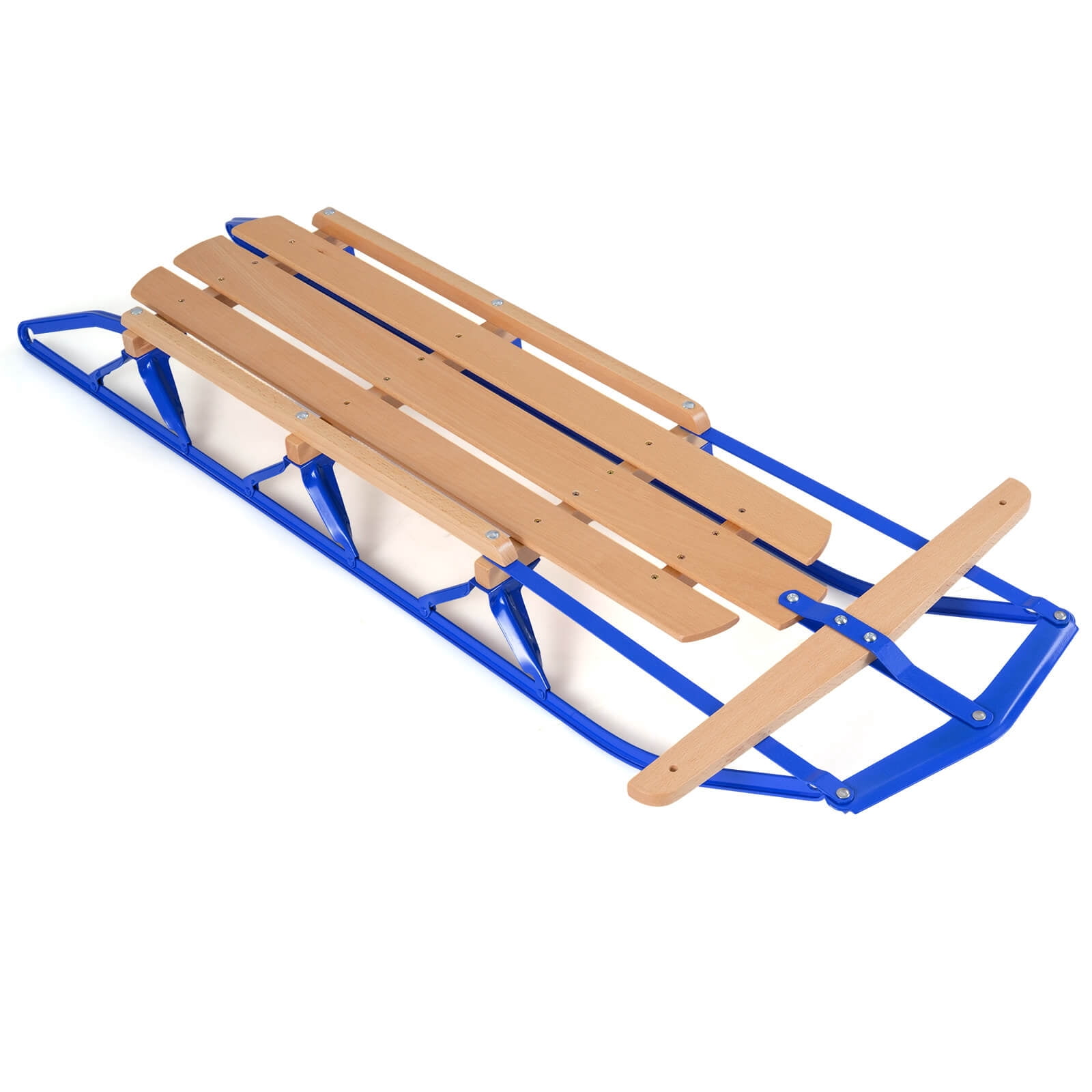 Paricon 48 inch Heavy Duty Large Toboggan Sled for Adults