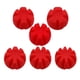 thumbnail image 4 of 6 piezas de bases de flores reutilizables de silicona para moldear velas y jabón con resina epoxi. Rojo, 4 of 9