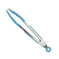 thumbnail image 5 of FULIER 3Pcs Stainless Steel Kitchen Tongs Silicone Cooking Tongs Blue, 5 of 6
