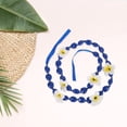 thumbnail image 1 of BESTYASH Collar Lei Azul Con Flores Plumeria Para Graduación Y Eventos Escolares Clase 2026, 1 of 8