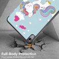 thumbnail image 3 of Decase Case for iPad 10th Generation (10.9-inch 2022), Smart Cover Auto Wake/Sleep Slim Trifold Stand Premium Protective Hard PC Back Cover for New Apple iPad 10.9 Inch, 3-Horse, 3 of 8