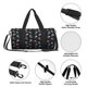thumbnail image 4 of Fotbe purple cyan brown Skull Bolsa Deportiva de Lona Plegable con Estampado, Bolsa de Gimnasio con Bolsillo Seco/Húmedo, Bolsa de Viaje Ultraligera de Gran Capacidad, 4 of 6