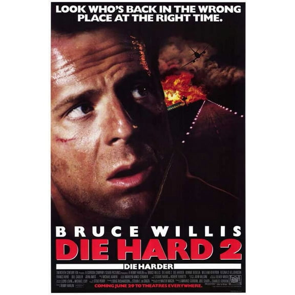 Die Hard 2: Die Harder Movie Poster Print (27 x 40) - Item # MOVEF6448