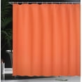 thumbnail image 3 of Ambesonne Orange Shower Curtain, Retro Bohemian Ethnic, 69"Wx84"L, Orange, 3 of 4