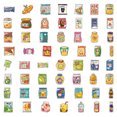 thumbnail image 3 of 60Pcs Retro Graffiti Stickers(Style 35) Waterproof Car Trunk Water Cup Refrigerator Stickers, 3 of 4