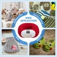 thumbnail image 6 of Uxcell 100% Cotton Yarn, 2 Packages of 100g/3.53oz(Per Skein 50g/137yards)/Red, 6 of 6