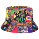 thumbnail image 2 of Sombrero de pescador con protección solar para hombre y mujer, gorro de pescador de doble cara con estampado de moda, estilo Hip Hop, 2 of 5