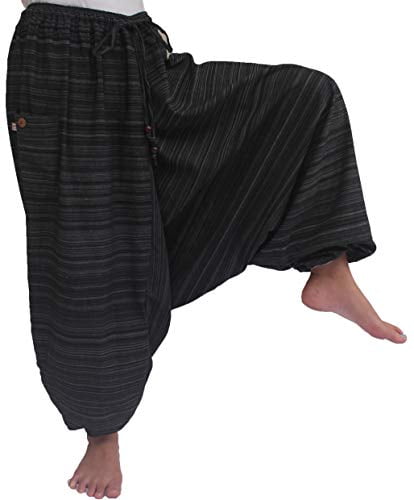 plus size mens harem pants