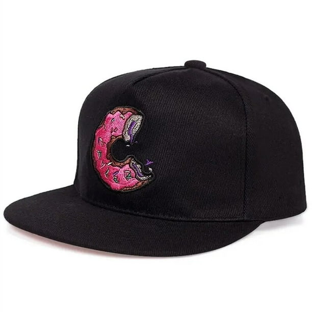 Gorra MUNCHIE MADNESS para hombre y mujer, gorro snapback de hip hop, azul cielo, rosa, informal, para exteriores Fivean unisex