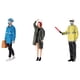 thumbnail image 3 of 3 piezas 1:32 Figuras de personas Escultura de personas pequeñas Juego de simulación Juguetes Diorama pintado Estilo B, 3 of 8