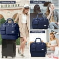thumbnail image 4 of Gynky Travel Duffle Bag Weekender Bags for Women with Shoe Compartment Carry on Overnight Bag with Toiletry Bag Hospital Bag for Labor and Delivery Weekender Overnight Bag for Trave Sport Hospital, 4 of 9