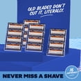 thumbnail image 4 of Dollar Shave Club | Repuestos para afeitadora de 6 hojas (paquete de 16) | 6 hojas de acero inoxidable para un afeitado apurado y c&#2013265923modo, 4 of 7