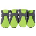 thumbnail image 1 of PENGXIANG Chien Jouets Chien Lit 4 Pièces Ensemble de Chaussures pour Animaux de Compagnie avec Non Slip Doux Semelle Respirant Mesh et Bretelles Réglables Bottes, 1 of 2