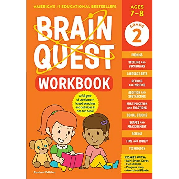 Pre-Owned Brain Quest Workbook: 2nd Grade Revised Edition (Paperback) 1523517360 9781523517367