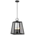 thumbnail image 1 of Beaumont Lane 4 Light Mesh Pendant in Black, 1 of 6
