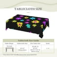 thumbnail image 6 of Happy Birthday Tablecloth Rectangle, Birthday Table Cloth for Home Party Dining Table Decor, Multi-Use Washable Bithday Gift Tablecloth, 6 of 6