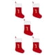 thumbnail image 2 of Inteprter Regalo de calcetín de Papá Noel de tela roja - Medias festivas para la decoración de Navidad Unique Creates Large Red I Type2 NO2, 2 of 6