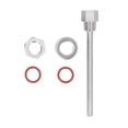 thumbnail image 3 of Thermowell Kit, 6.7in Length Convenient Stainless Steel Thermowell  Replacement G1/2 Male Thread Quick Fit  For Temperature Sensors, 3 of 8