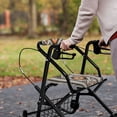 thumbnail image 4 of HELLHERO Geometric Patterns Removable Walker Seat Cover Seat and Backrest Covers Protection Covers Neighborhoods and Street Happy New Year, 4 of 7