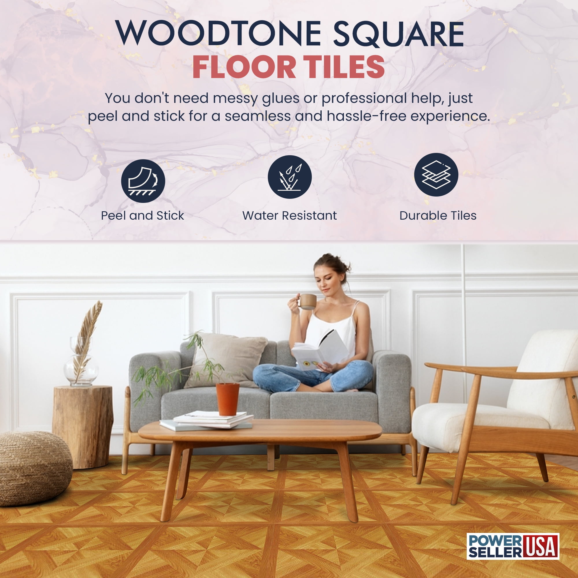 Home Dynamix Flooring: Dynamix Vinyl Tile: 898: 2 Boxes 40 Square Feet