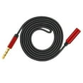thumbnail image 2 of High-Quality 3.5mm AUX Audio Extension Cable With Microphone Stereo Compatible 3.5mm Male To Female AUX Car Audio Cable, 2 of 10