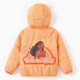 thumbnail image 2 of Disney Princess Moana Girls Puffer Jackets Graphic Winter Hoodie Zip Up Outerwear Coats Sizes 2-6, 2 of 8
