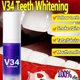 thumbnail image 4 of Corrector de color de pasta de dientes púrpura V34, blanqueamiento dental, brillo, reducción de color amarillo, Limpieza de dientes, 4 of 5