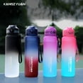thumbnail image 7 of 32 oz Water Bottle with Scale Marker, 1Liter Large Motivational Water Bottles BPA Free, Tritan Material, Flip Lid, Leakproof Security Lock for Fitness Gym Camping Cycling Traveling Office School, 7 of 7