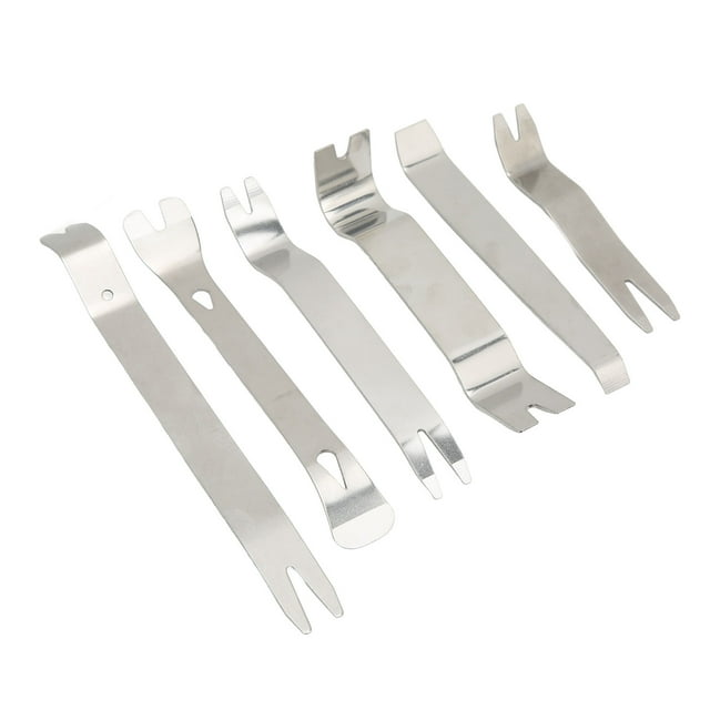 Car Clip Remover Tool,6pcs Car Trim Removal Audio Panel Removal Tool Kit Car Audio Dismantle Tool Smooth Operation