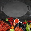 thumbnail image 3 of Sartén multiusos, utensilios de cocina ligeros de estilo , plancha portátil, parrilla duradera, utensilios para hornear para asar panqueques, Diámetro 30cm Baoblaze Plato Barbacoa, 3 of 8