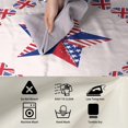 thumbnail image 4 of Thanksgiving Rectangular Tablecloth American Flag Stars Table Cloth Washable Table Cover for Holiday Dinner Picnic Indoor Outdoor Party Dining Room Table Decor (60x84inch), 4 of 6