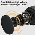 thumbnail image 4 of HOZVOMI Portable Outdoor Wireless Bluetooth Speaker with HiFi Stereo Sound, 500mAh Battery, 10m Range, Hands-Free Calling, IPX5 Waterproof - Perfect for Travel, Camping, Fitness, and Car Use, 4 of 9