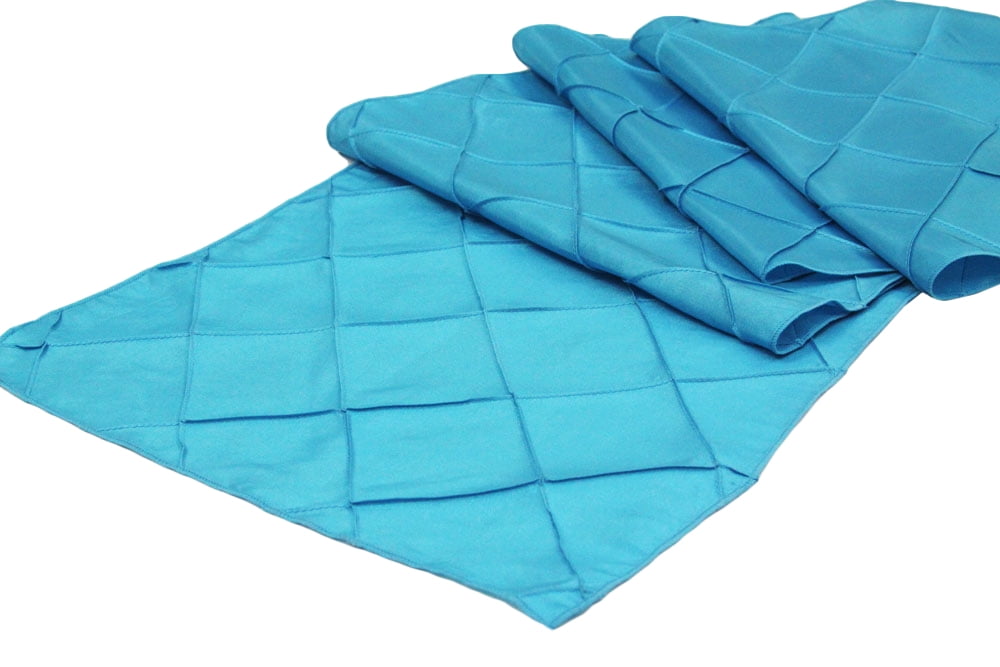 Pintuck Table Runner Approx. 13"x108" Material: Pintuck Taffeta (3 ...