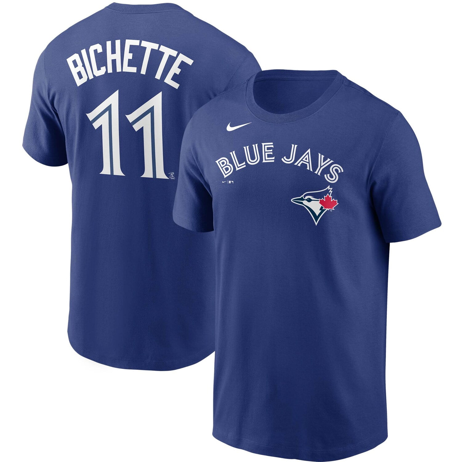 Youth Bo Bichette Toronto Blue Jays Nike Name & Number T-Shirt ...