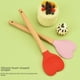 thumbnail image 2 of Espátula de silicona creativa con forma de corazón, mango de madera, cuchara de silicona, utensilios de cocina para el hogar, olla, cuchara, herramientas de cocina, 2 of 6