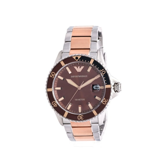 Emporio Armani Two-Tone Mens Watch