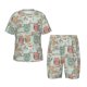 thumbnail image 1 of Balery Cute Owl Conjunto de Pijama Infantil de Manga Corta con Estampado – Ropa de Dormir de Algodón Suave-X-Large, 1 of 6