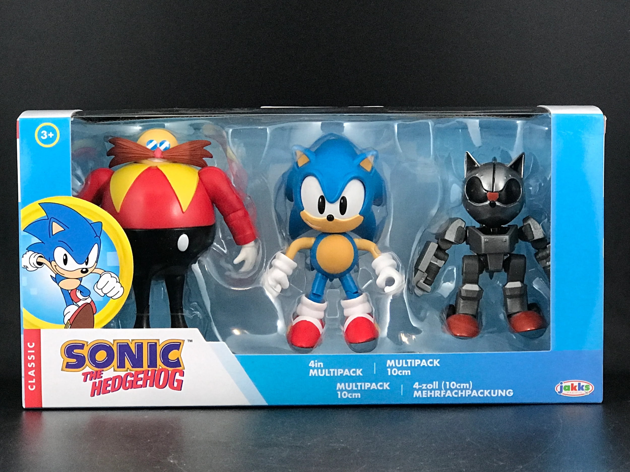 Bonecos Sonic Originais Importado Kit 3 Mecha Eggman 30 Anos