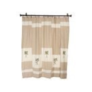 White Croscill Fabric Shower Curtain Liner 70 72-inch