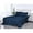 Navy, variant on Bibb Home 1000TC Egyptian Cotton Sheet Set