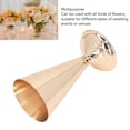 thumbnail image 3 of Golden Iron Vase Ornaments Style Props Sign In Table Flower For  Table Decoration Wedding Main Table Vases, 3 of 8
