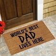 thumbnail image 3 of Summer Doormats Funny Coir Door Mats Outdoor Mats for Front Door Spring Rugs for Outside Easy Clean Entryway Rug Door Mat Doormat for Entryway Outside Yard Home Decoration, 16x24 Inch, 3 of 4