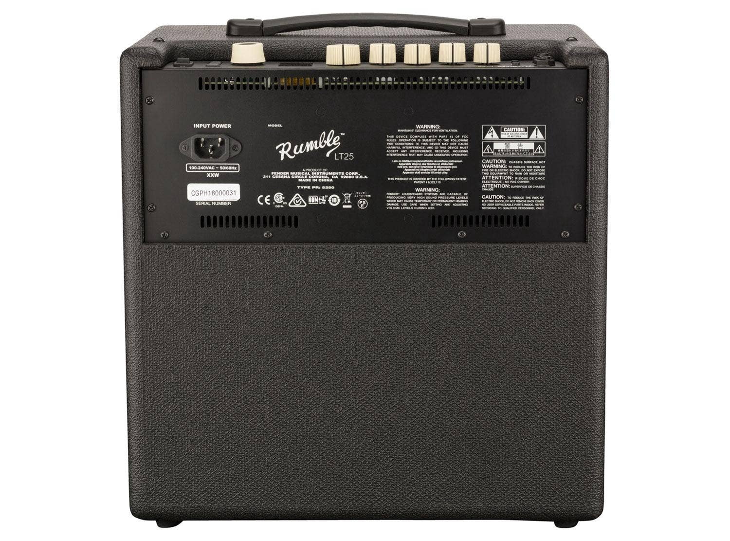 Fender Rumble LT25 25-Watt 1x8" Bass Combo Amplifier