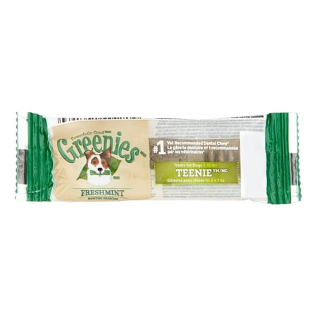 Greenies Freshmint Teenie Dental Dog Treats