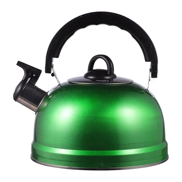 Tetera de acero inoxidable de 1,2 l para uso doméstico, hervidor de agua con sonido