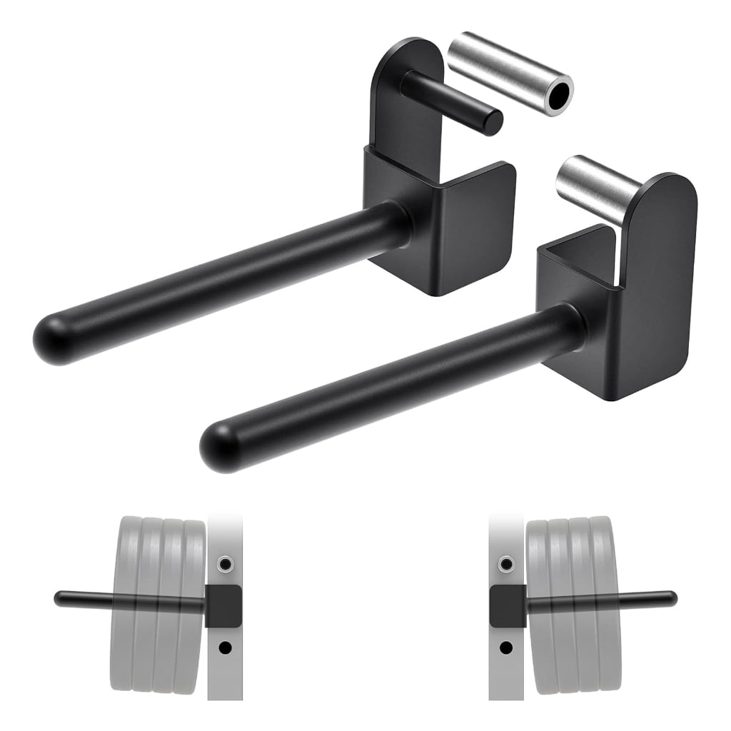 Fitness Weight Plates holder Replacement Power Rack Attachment Weight Storage Rack for Power Racks