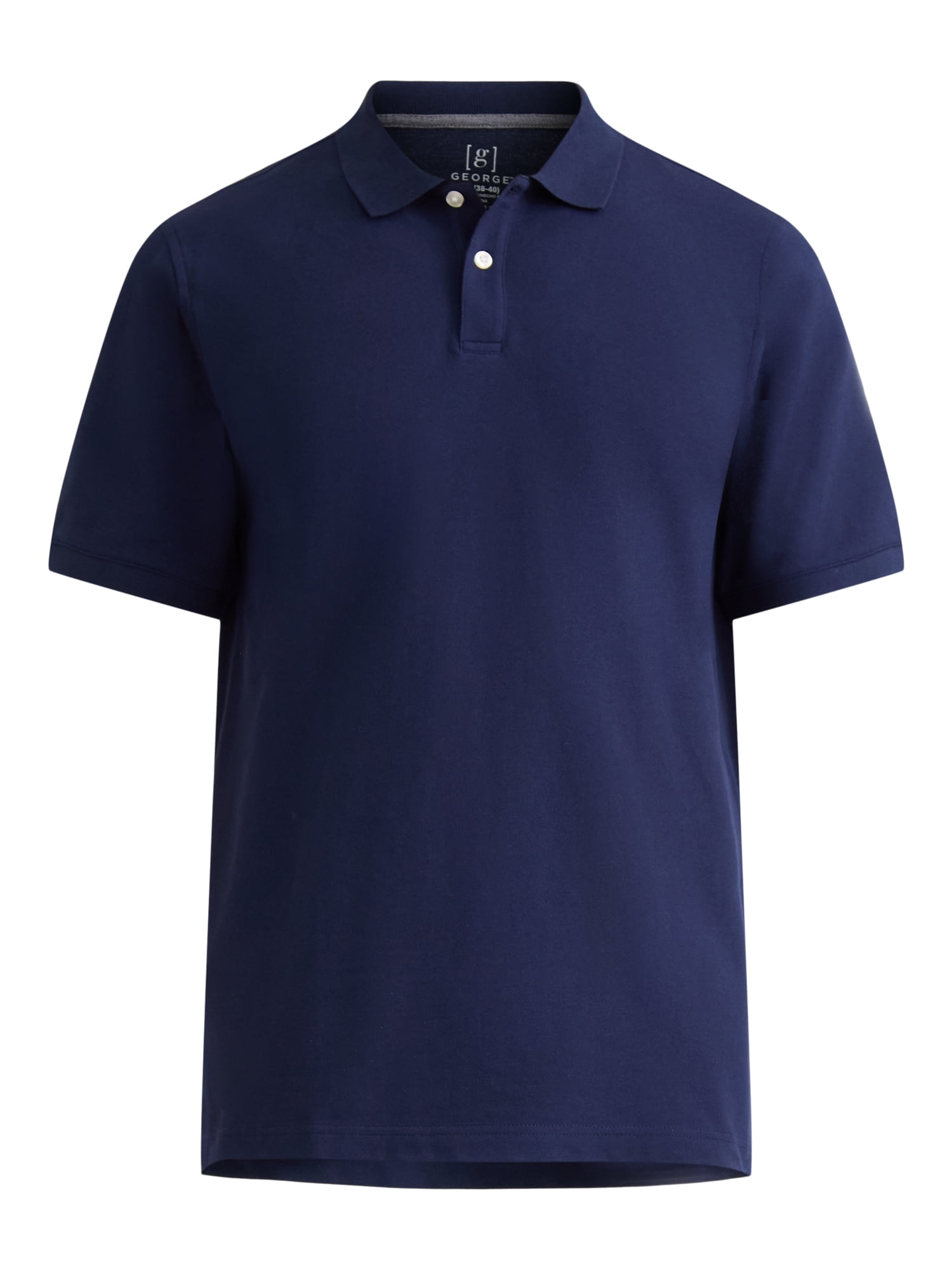 George Men's & Big Men's Active Fit 2-Pack Pique Polo Shirt, Sizes XS-3XL