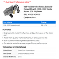 thumbnail image 2 of VVT Variable Valve Timing Solenoid - Compatible with 1998 - 2002 Honda Accord 2.3L 4-Cylinder 1999 2000 2001, 2 of 2