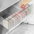 thumbnail image 4 of 1/5Pcs Plastic Refrigerator Meat Freezer Divided Box Food Grade Household Fridge Fresh-keeping Storage Box Camping Tableware, 4 of 8