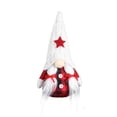 thumbnail image 1 of Gorro de punto de cinco estrellas de anciano sin rostro, muñeca de hadas, decoraciones para ventanas, 1 of 3